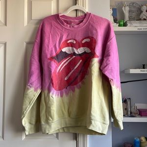 Urban outfitters Rolling Stones crewneck sweatshirt